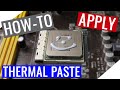 How to Best Apply Thermal Paste