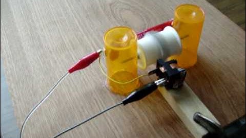 Pulse motor with magnetic reed switch
