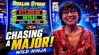 Wild Ninja Slot ! || Will It Give Up The Major? Or Will Miss Major Give Up First ?