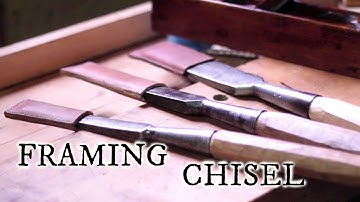 Our timber frame cabin Part 1: Preparing a framing chisel