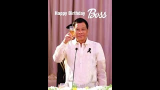 HAPPY BIRTHDAY PRESIDENT RODRIGO ROA DUTERTE (TATAY DIGONG)