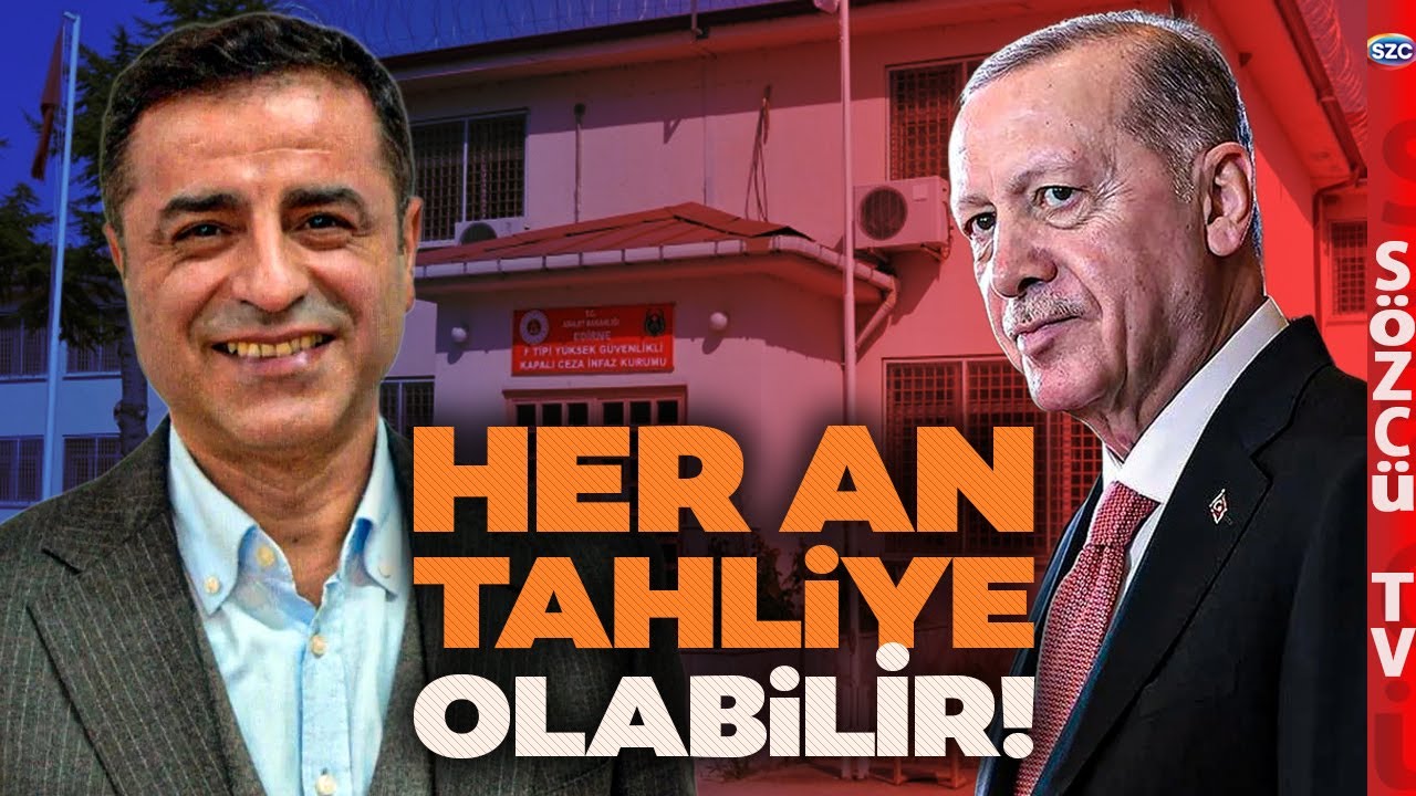 Selahattin Demirtaş Her An Tahliye Olabilir! Ankara'da Sıcak Saatler! Gözler Erdoğan'da