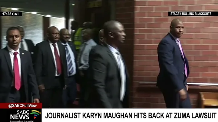 Journalist Karyn Maughan hits back at Jacob Zuma's...