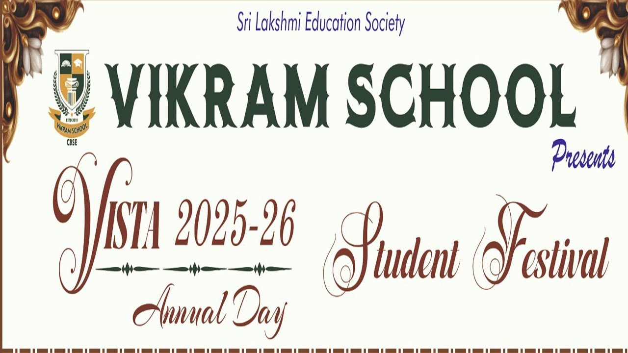 VIKRAM SCHOOL VISTA 2025-26