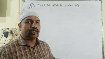 trigonometric ratios of compound angles