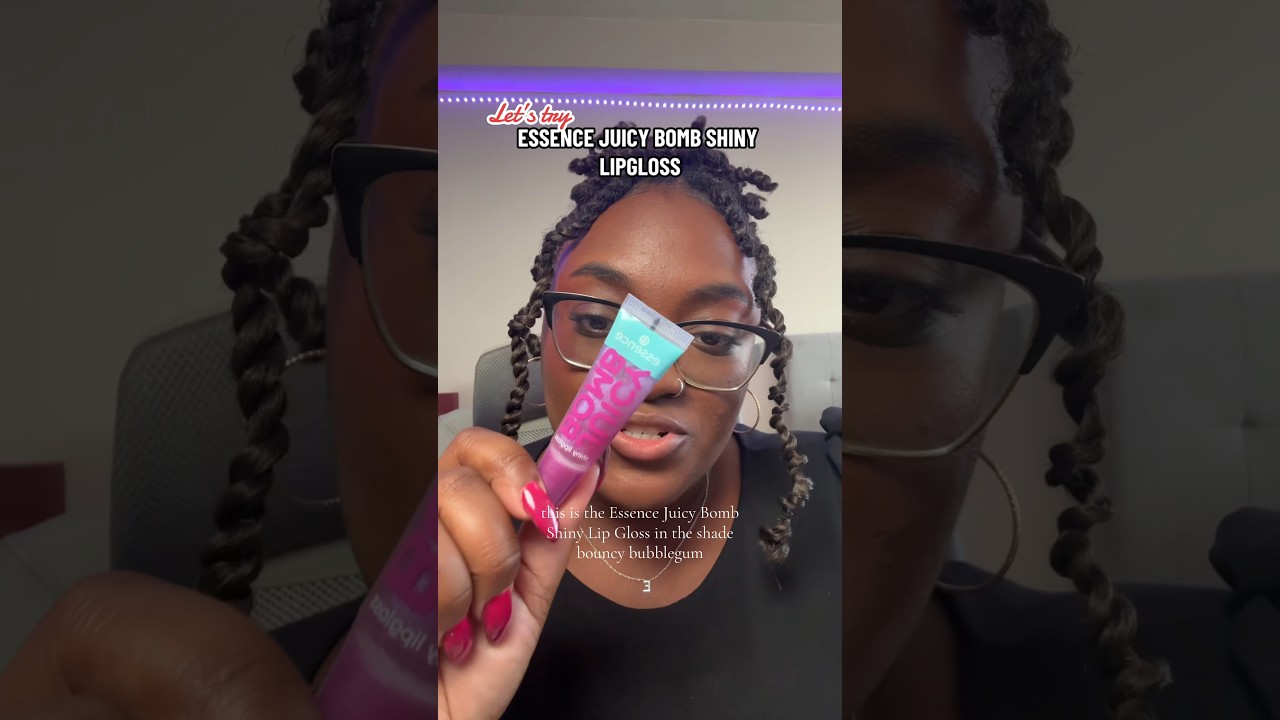 ESSENCE JUICY BOMB GLOSS…the new lip smackers? 👀 | Affordable Makeup Finds | @dorie.mua