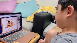 4.5y中班的上課片段|OiKID幼兒線上英文xBonChu親子合作社