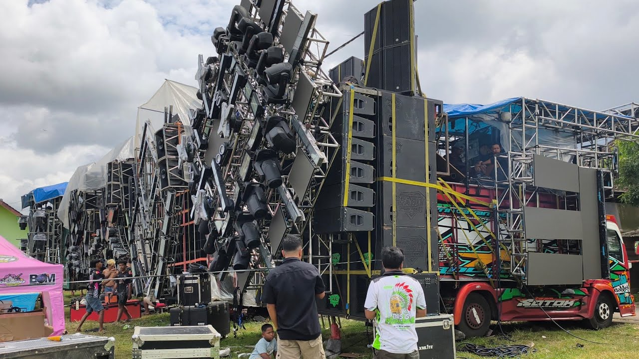 Perang konsep mewah dan adu mekanik digelar disini deretan sound pesona gondanglegi ready semua