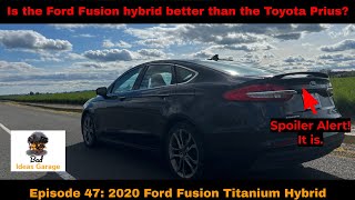 The 2020 Ford Fusion Hybrid is better than the Toyota Prius - drive a hybrid without the stigma! Ford Fusion Hybrid Fuel Economy