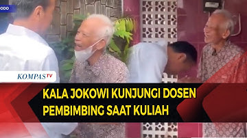 Kala Jokowi Sowan ke Dosen Pembimbing Semasa Kuliah UGM di Tengah Polemik Ijazah Palsu