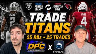 We Ranked the Top 25 Dynasty RBs — Then Built a Trade for Every One