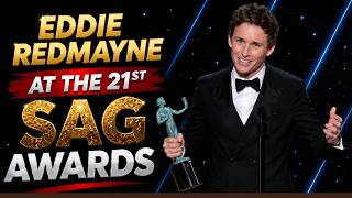 Eddie Redmayne I SAG Awards Acceptance Speech 2015