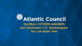 2014 Global Citizen Awards: Jon Huntsman + K. Shanmugam