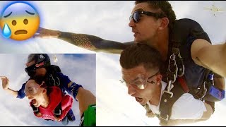 THE CRAZIEST SKYDIVING EXPERIENCE! (ALMOST DIED)