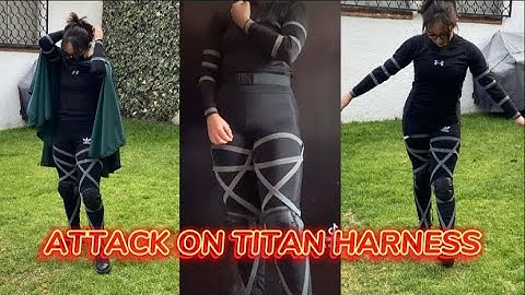 Kill some titans with your own ODM !! How to make the Attack on Titan harness