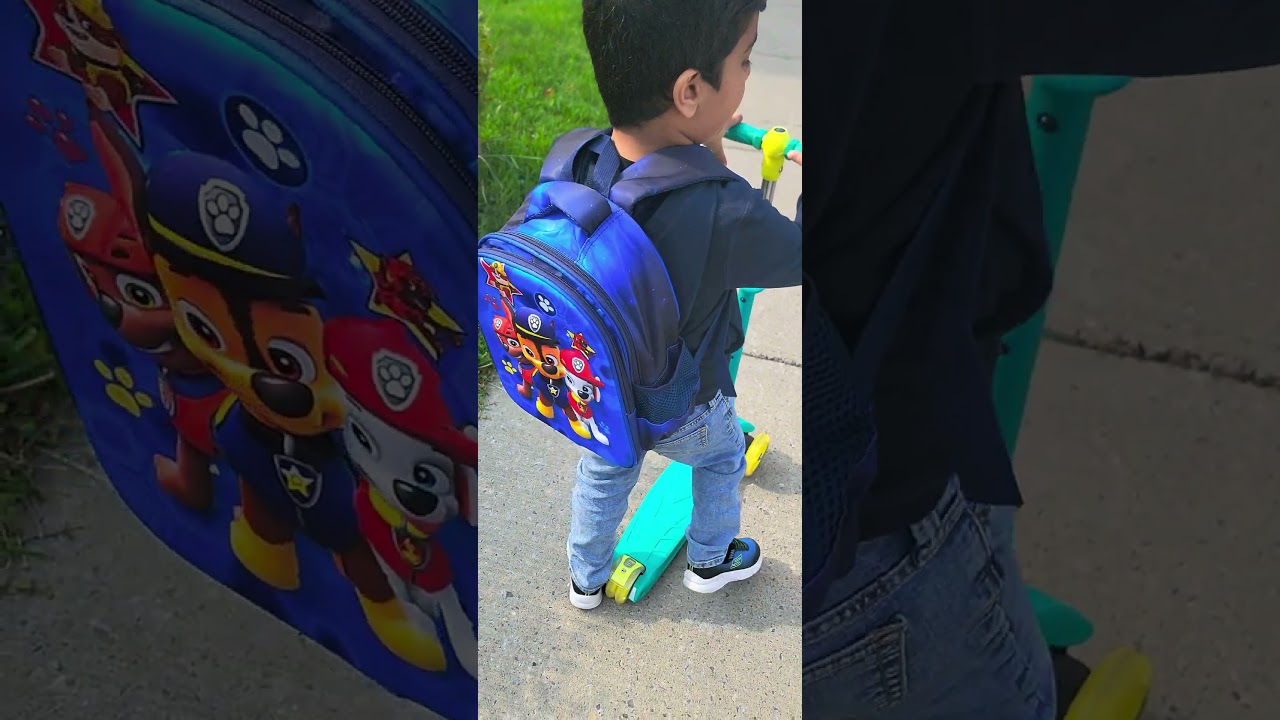 Ali Riding His Kids' Scooter! 🛴 | Fun & Speedy Adventure