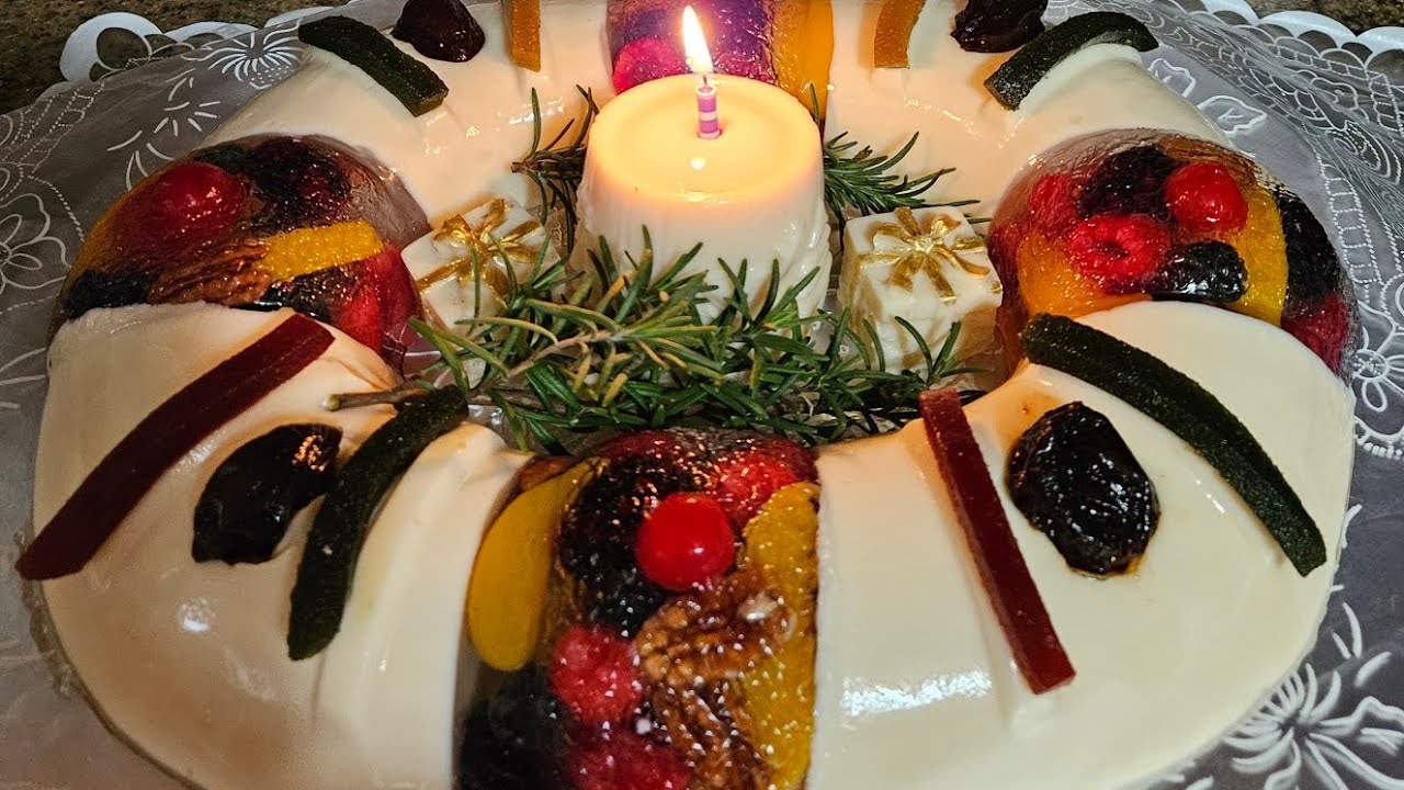 GELA-ROSCA DE REYES SABOR EGGNOG