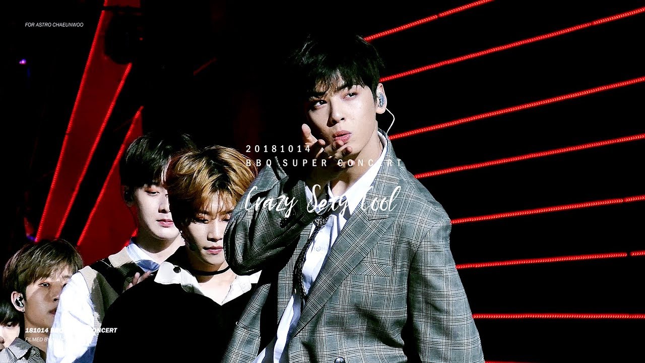 [ASTRO 차은우] 181014 BBQ 슈퍼콘서트 - 니가 불어와