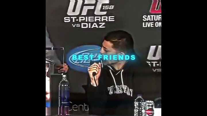 Dont talk about bullies with Nick Diaz..