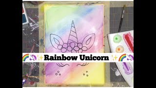 How to Draw Rainbow Soft pastel drawing