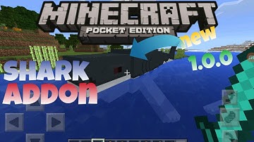 Minecraft PE - JAWS AND MEGALODON ADDON IN MCPE 1.0.0