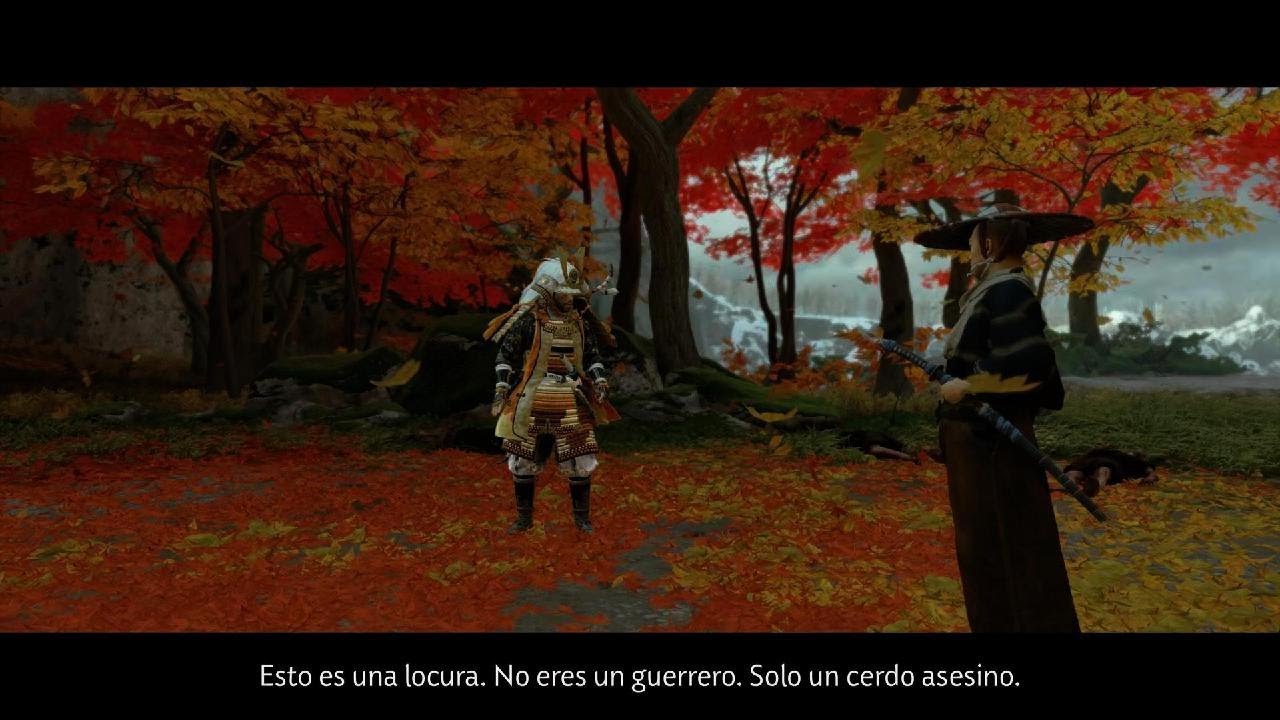 Ghost of Tsushima_Duelo bajo las hojas del Otoño YouTube