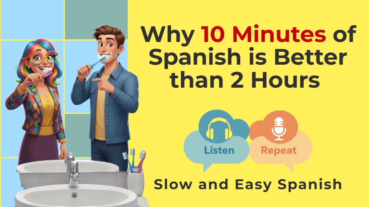 Why 10 Minutes of Spanish is Better than 2 Hours | Power of Consistency 🧠 | A2 B1