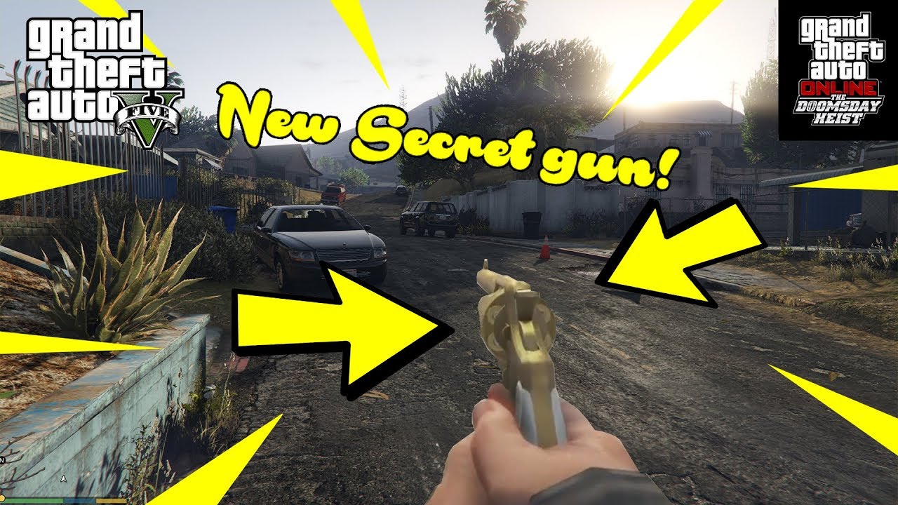 All Hidden Weapons In Gta 5 Online