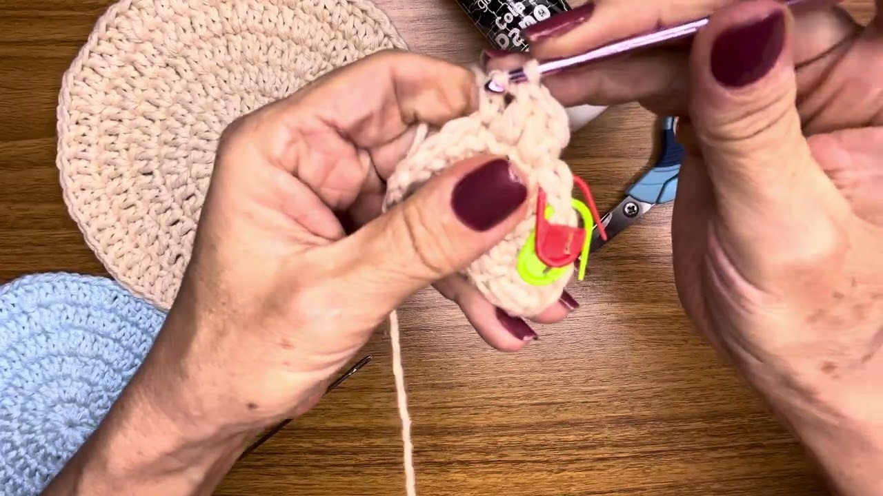 Crochê do Zero - Crochê para Iniciantes - Base Redonda Perfeita - Base Redonda sem cicatriz