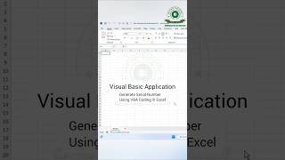 Visual Basic Application (VBA) in Excel! Generate Serial Number Automatically using VBA Coding! #VBA