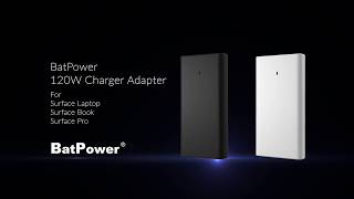 BatPower 120W Surface Pro Laptop Charger Power Supply Ac Adapter for Microsoft Surface Pro Laptop Go
