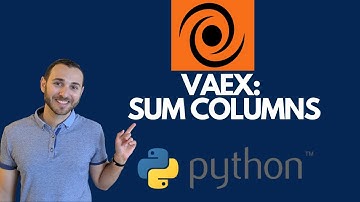 Vaex: Sum Columns