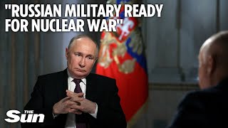 Putin warns Russia is ready for nuclear war and will send troops to Finland border if it joins Nato