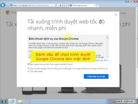 Video Cách cài đặt trình duyệt web Google Chrome - youtube