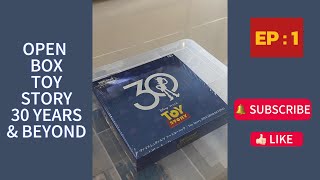 OPEN BOX TOY STORY 30 YEARS & BEYOND - YouTube