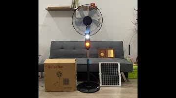 Cách lắp quạt năng lượng mặt trời ngay tại nhà. Xem ngay tại | NTech Solar