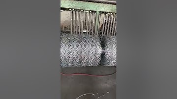 Hot-dip galvanized gabion net