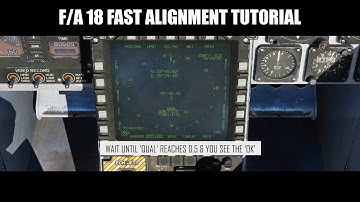 DCS: F/A-18 FAST ALIGNMENT TUTORIAL