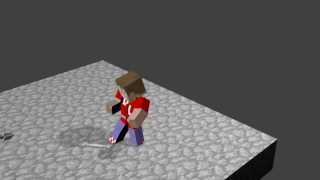 Quick Jump Fail ( Minecraft Animation)