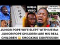 Jnr pope wife slept with zubby michael but jnr pope children are his biological s0ns pls forgive her