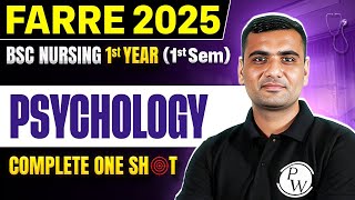 Psychology Bsc Nursing 1st Year |  Farre Series For Bsc Nursing |  Bsc Nursing One Shot #bscnursing screenshot 3