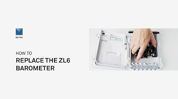 How to Replace the ZL6 Barometer