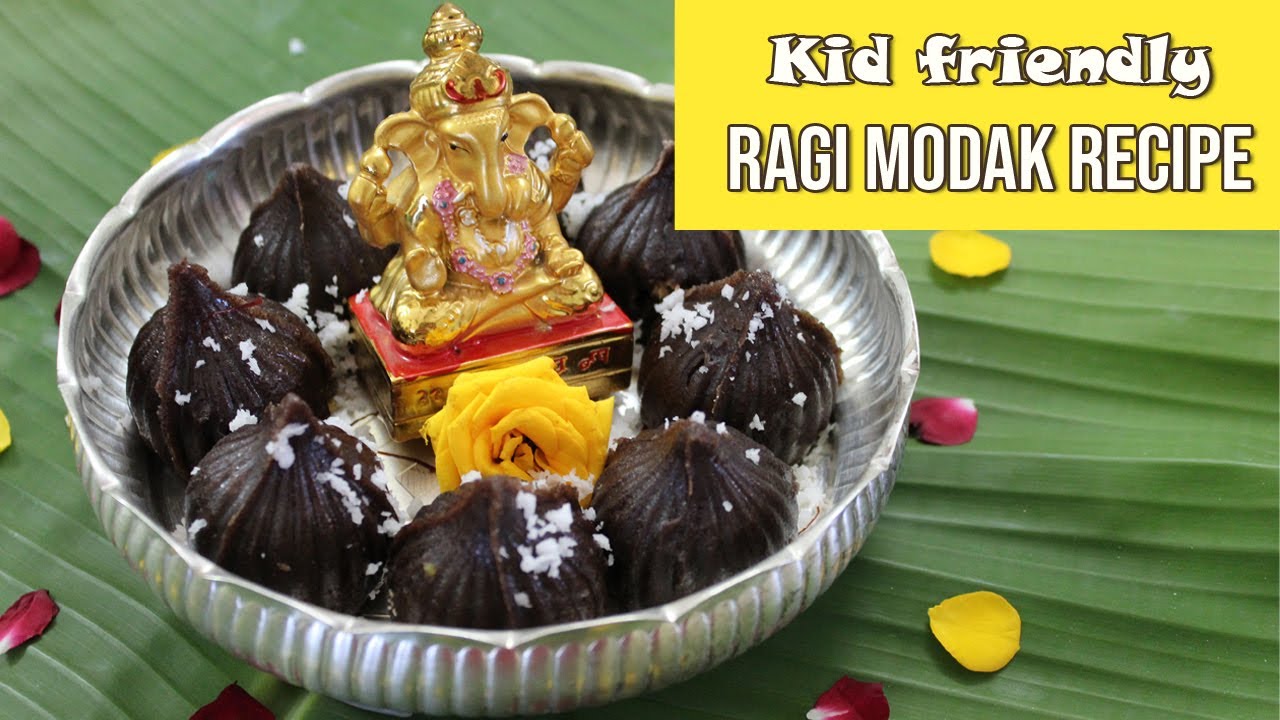 Ragi Modak Recipe [Kid-friendly Ragi Modak Recipe] - YouTube