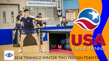 2018 Triangle Winter Teams - Open Final - Match 1 - Yu Di vs  Brian Pace (highlights)