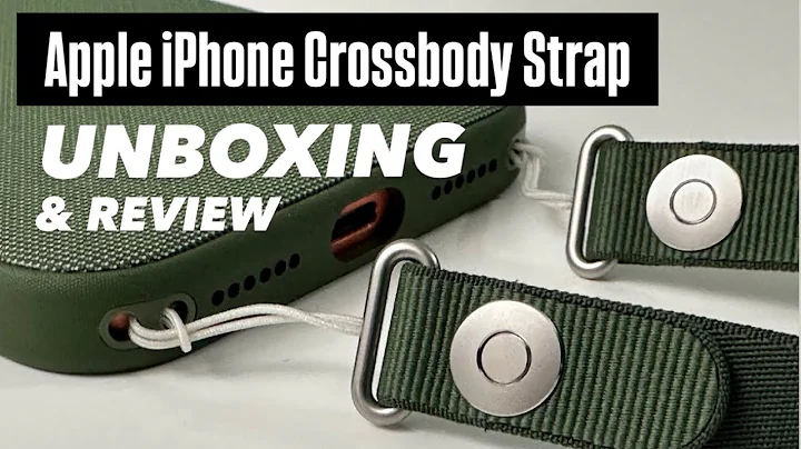 Apple iPhone Crossbody strap 17 Pro Max Air Unboxing 
