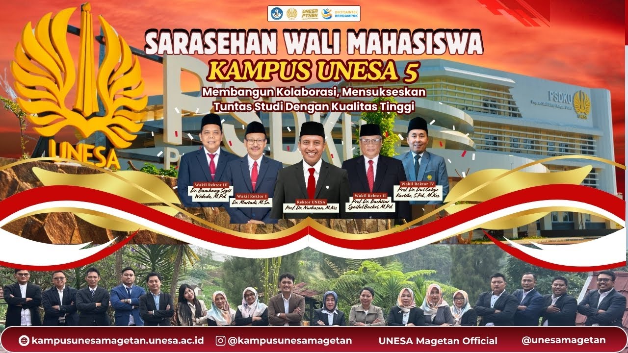 SARASEHAN WALI MAHASISWA KAMPUS  UNESA 5 SESI SIANG