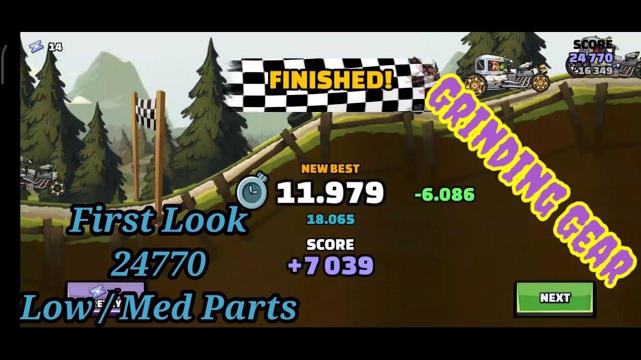 HCR2Grinding Gear team event, First Look 24770, Low/Med lvl parts