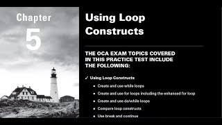 OCA JAVA SE 8 Programmer Guide Practice Test Chapter 5 # 21 - 30