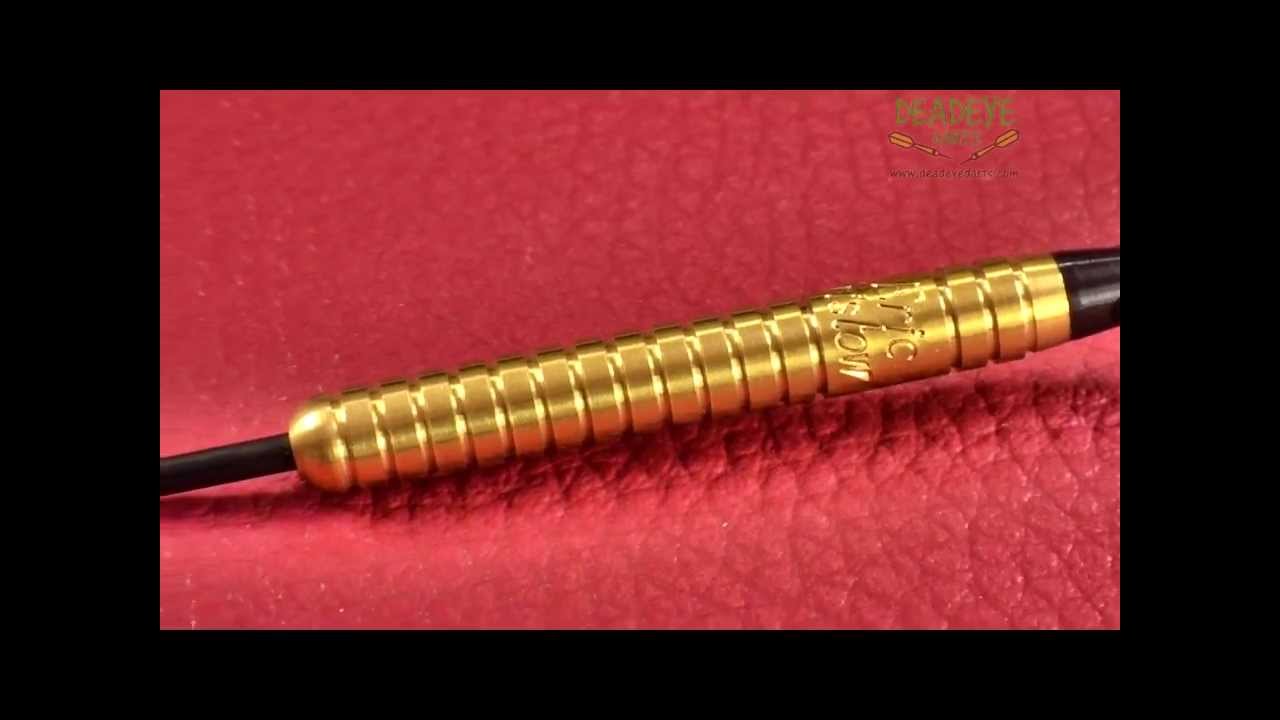 Harrows Eric Bristow 24 gram Gold Darts - YouTube