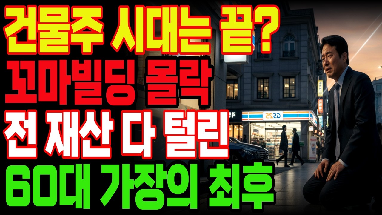 이제 건물주의 시대는 끝났다? 47억 강남 꼬마빌딩이 빚폭탄으로 변한 잔인한 이유!